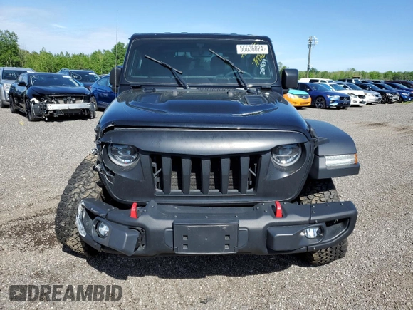 2020 Jeep Wrangler Rubicon with VIN 1C4HJXCG2LW259639, listed as a Copart auction lot 56636024 with 29,001 mi miles and Clean title. Bid and sale history available at DreamBid. Image 5.