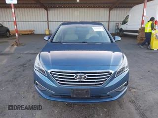 2015 Hyundai Sonata 2.4L SE with VIN 5NPE24AF3FH257823, listed as a IAAI auction lot 41226098 with 101,043 mi miles. Bid and sale history available at carsss.com. Image 12.