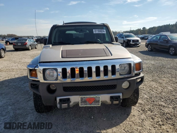 2008 Hummer H3 SUV Luxury with VIN 5GTEN13E288113149, listed as a Copart auction lot 81166824 with 195,040 mi miles and Salvage Title. Bid and sale history available at carsss.com. Image 5.