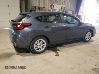 2025 Subaru Impreza z VIN JF1GUABC2S8205877, wystawiony jako Copart lot #48058695 z przebiegiem 648 mil mil oraz Szkoda całkowita • Salvage title. Historia ofert i sprzedaży dostępna na DreamBid. Obrazek 3.