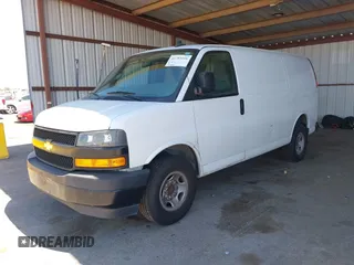 2018 Chevrolet Express Cargo with VIN 1GCWGAFP0J1339529, listed as a IAAI auction lot 42783116 with 121,861 mi miles and . Bid and sale history available at DreamBid. Image 17.