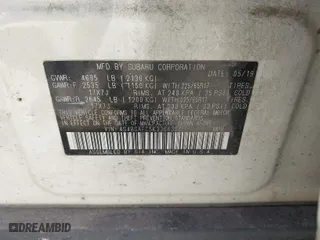 2019 Subaru Outback Premium with VIN 4S4BSAFC5K3366320, listed as a IAAI auction lot 41696525 with 157,972 mi miles. Bid and sale history available at carsss.com. Image 9.