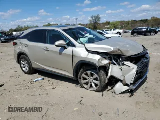 2016 Lexus RX 350 F Sport with VIN 2T2BZMCA3GC022760, listed as a Copart auction lot 53200285 with 83,899 mi miles and Salvage Title. Bid and sale history available at carsss.com. Image 4.