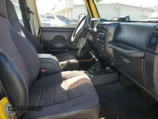 2002 Jeep Wrangler X with VIN 1J4FA39S22P707537, listed as a Copart auction lot 42436525 with 0 mi miles and Salvage Title. Bid and sale history available at carsss.com. Image 10.