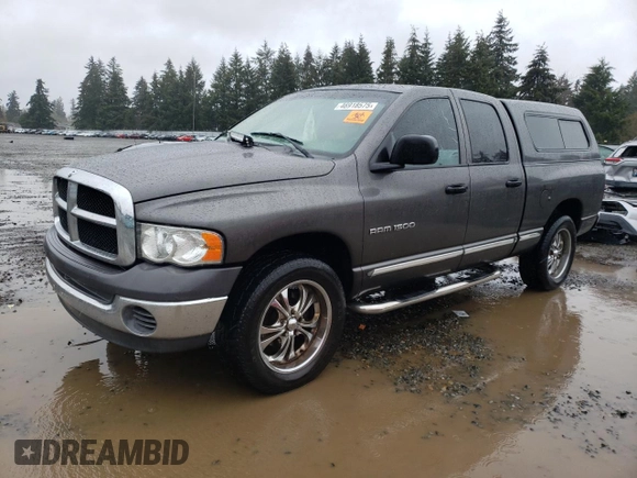 2002 Dodge 1500 with VIN 3D7HU18N72G165352, listed as a Copart auction lot 46918575 with Not Provided miles and Salvage Title. Bid and sale history available at carsss.com. Image 1.