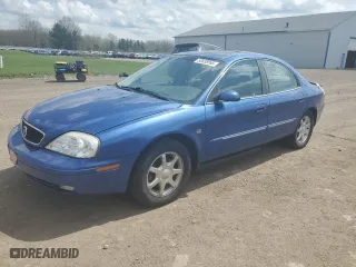 2003 Mercury Sable LS Premium with VIN 1MEFM55S83G613919, listed as a Copart auction lot 53638065 with 80,980 mi miles and Salvage Title. Bid and sale history available at carsss.com. Image 1.