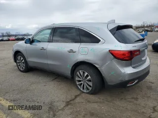 2016 Acura MDX w/Tech/Entertainment with VIN 5FRYD4H62GB040615, listed as a Copart auction lot 50584705 with 174,678 mi miles and Salvage Title. Bid and sale history available at carsss.com. Image 2.