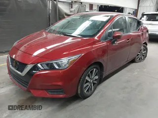 2021 Nissan Versa SV with VIN 3N1CN8EV6ML920311, listed as a IAAI auction lot 41765657 with 64,008 mi miles. Bid and sale history available at carsss.com. Image 2.