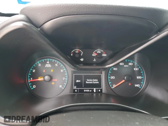 2021 Chevrolet Colorado 2WD LT z VIN 1GCGSCEN0M1147174, wystawiony jako Copart lot #55946875 z przebiegiem 61 430 mil mil oraz Szkoda całkowita • Salvage title. Historia ofert i sprzedaży dostępna na DreamBid. Obrazek 9.