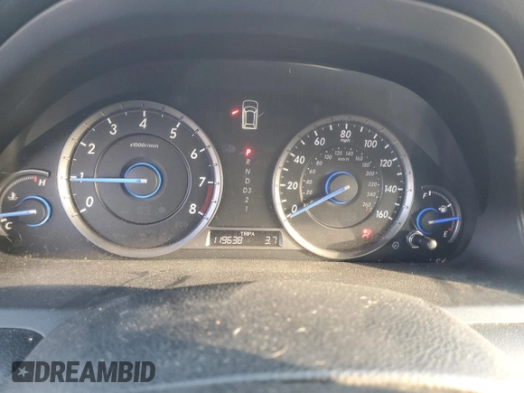 2012 Honda Crosstour EX-L with VIN 5J6TF3H55CL000277, listed as a Copart auction lot 78216694 with 119,638 mi miles and Salvage Title. Bid and sale history available at carsss.com. Image 9.