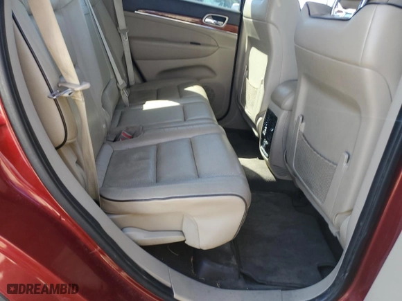 2012 Jeep Grand Cherokee Overland with VIN 1C4RJFCT4CC250602, listed as a Copart auction lot 49503905 with 149,016 mi miles and Salvage Title. Bid and sale history available at carsss.com. Image 12.