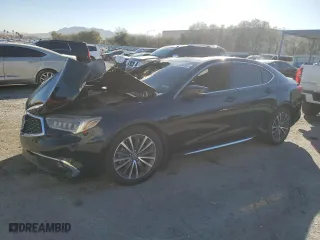 2018 Acura TLX w/Advance Pkg with VIN 19UUB2F77JA002322, listed as a Copart auction lot 41856885 with 0 mi miles and Non Repairable. Bid and sale history available at carsss.com. Image 1.