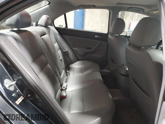 2004 Acura TSX with VIN JH4CL96834C026570, listed as a Copart auction lot 57438495 with 195,187 mi miles and Salvage title. Bid and sale history available at DreamBid. Image 10.