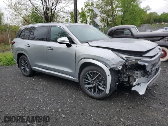 2024 Lexus TX 350 with VIN 5TDAAAB61RS015089, listed as a Copart auction lot 55833525 with 1,790 mi miles and Salvage title. Bid and sale history available at DreamBid. Image 4.