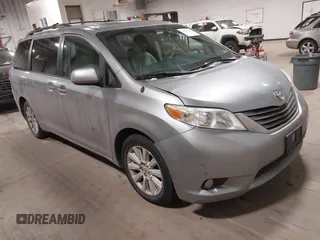2011 Toyota Sienna XLE with VIN 5TDDK3DCXBS021990, listed as a IAAI auction lot 41541455 with 120,503 mi miles and . Bid and sale history available at DreamBid. Image 1.