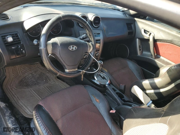 2008 Hyundai Tiburon GT with VIN KMHHN66F48U283974, listed as a Copart auction lot 78378094 with 172,726 mi miles and Salvage Title. Bid and sale history available at carsss.com. Image 8.