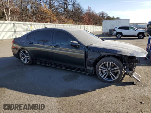2019 BMW 7 Series 740i xDrive z VIN WBA7E4C56KGV70297, wystawiony jako Copart lot #78858504 z przebiegiem 81 874 mil mil oraz Szkoda całkowita • Salvage title. Historia ofert i sprzedaży dostępna na DreamBid. Obrazek 4.