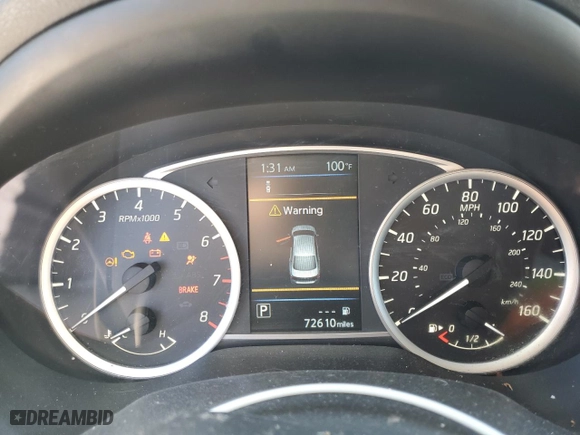 2019 Nissan Sentra S with VIN 3N1AB7AP9KY396606, listed as a Copart auction lot 44627745 with 72,610 mi miles and Salvage Title. Bid and sale history available at carsss.com. Image 9.