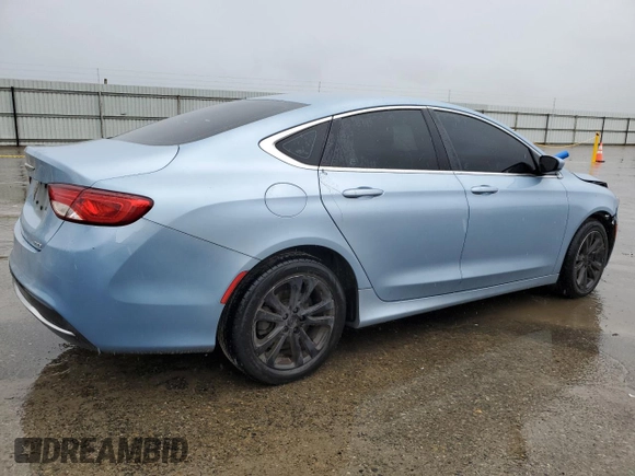 2015 Chrysler 200 Limited with VIN 1C3CCCABXFN648130, listed as a Copart auction lot 49409565 with 86,286 mi miles and Salvage Title. Bid and sale history available at carsss.com. Image 3.