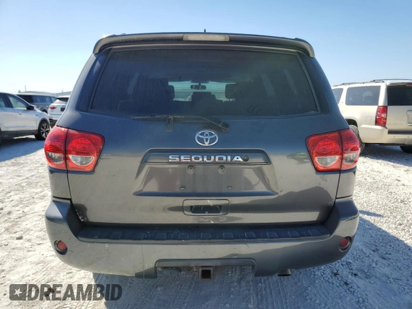 2012 Toyota Sequoia SR5 with VIN 5TDZM5G11CS003448, listed as a Copart auction lot 77208904 with 287,106 mi miles and Salvage Title. Bid and sale history available at carsss.com. Image 6.