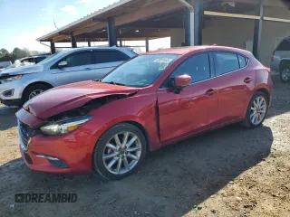 2017 Mazda 3 Grand Touring with VIN JM1BN1M35H1111878, listed as a Copart auction lot 43027565 with 95,653 mi miles and Salvage Title. Bid and sale history available at DreamBid. Image 1.