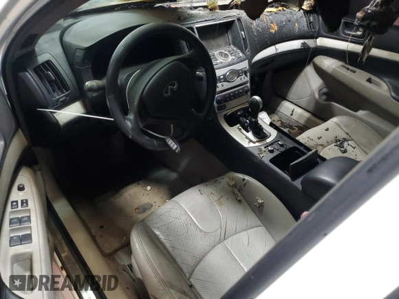 2009 Infiniti G37 Sedan x with VIN JNKCV61F39M054031, listed as a Copart auction lot 52909815 with 0 mi miles and Salvage Title. Bid and sale history available at carsss.com. Image 8.