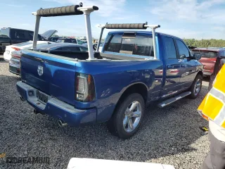 2009 Dodge Ram 1500 ST with VIN 1D3HB18T19S736584, listed as a Copart auction lot 73853374 with 113,256 mi miles and Salvage Title. Bid and sale history available at carsss.com. Image 3.