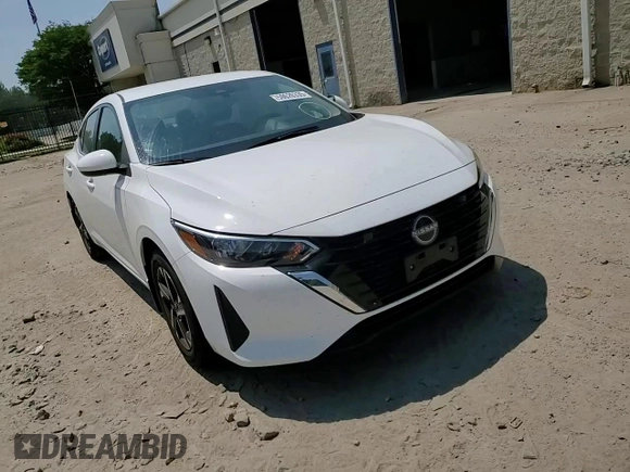 2024 Nissan Sentra SV with VIN 3N1AB8CV2RY390433, listed as a Copart auction lot 59626335 with 5,597 mi miles and Salvage title. Bid and sale history available at DreamBid. Image 13.