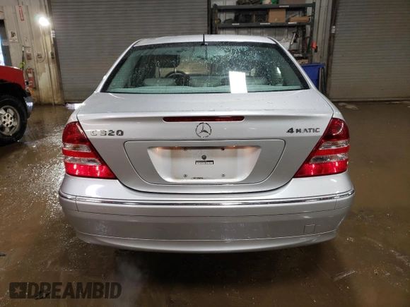 2005 Mercedes-Benz C 320 с VIN WDBRF84J45F591847, выставлен на аукционе Copart как лот 47051965 с пробегом 169 885 миль миль и Списание • Salvage title. История ставок и продаж доступна на DreamBid. Изображение 6.