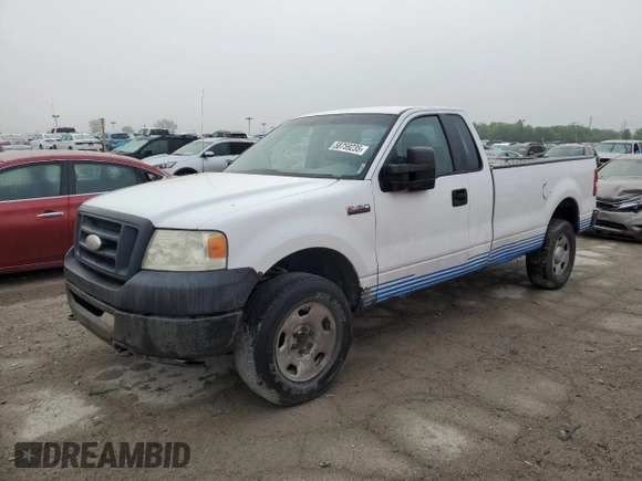 2008 Ford F-150 XL z VIN 1FTRF14W28KD54256, wystawiony jako Copart lot #58759235 z przebiegiem Nie podano mil oraz Czysty tytuł • Clean title. Historia ofert i sprzedaży dostępna na DreamBid. Obrazek 1.
