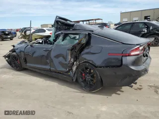 2023 Kia Stinger GT2 with VIN KNAE55LC6P6125860, listed as a Copart auction lot 47264375 with 0 mi miles and Non Repairable. Bid and sale history available at carsss.com. Image 2.