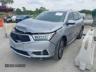 2020 Acura MDX w/Technology Pkg with VIN 5J8YD3H56LL001067, listed as a IAAI auction lot 41866822 with 54,998 mi miles. Bid and sale history available at carsss.com. Image 17.