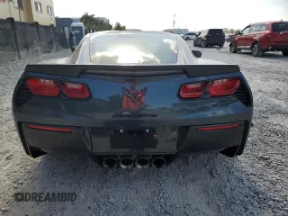 2019 Chevrolet Corvette 1LT with VIN 1G1YB2D71K5114247, listed as a Copart auction lot 54311885 with 60,498 mi miles and Salvage title. Bid and sale history available at DreamBid. Image 6.