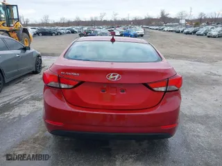 2016 Hyundai Elantra SE with VIN KMHDH4AEXGU650223, listed as a IAAI auction lot 41889561 with 107,533 mi miles. Bid and sale history available at carsss.com. Image 17.