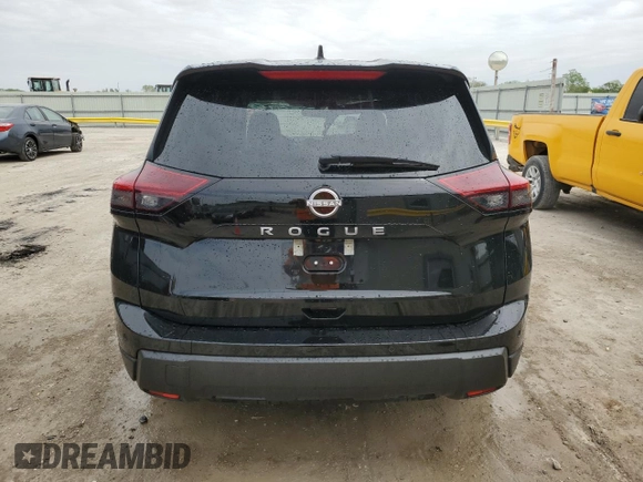 2025 Nissan Rogue SV with VIN 5N1BT3BA4SC797728, listed as a Copart auction lot 53833725 with 17,449 mi miles and Clean Title. Bid and sale history available at DreamBid. Image 6.