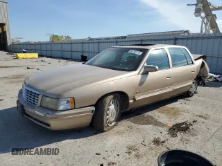 1998 Cadillac DeVille z VIN 1G6KD54Y6WU713788, wystawiony jako Copart lot #53745175 z przebiegiem 277 640 mil mil oraz Szkoda całkowita • Salvage title. Historia ofert i sprzedaży dostępna na DreamBid. Obrazek 1.