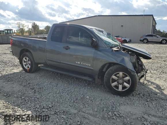 2008 Nissan Titan SE with VIN 1N6AA06AX8N318351, listed as a Copart auction lot 72518193 with 253,363 mi miles and Salvage Title. Bid and sale history available at carsss.com. Image 4.