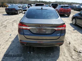 2017 Ford Fusion SE with VIN 3FA6P0T91HR297913, listed as a Copart auction lot 50912685 with 110,582 mi miles and Salvage Title. Bid and sale history available at carsss.com. Image 6.