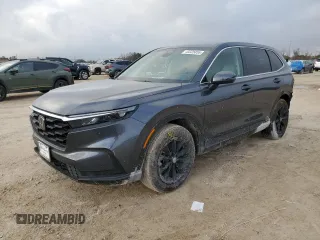 2025 Honda CR-V EX with VIN 2HKRS4H46SH405950, listed as a Copart auction lot 43325855 with 7,701 mi miles and Salvage Title. Bid and sale history available at DreamBid. Image 1.