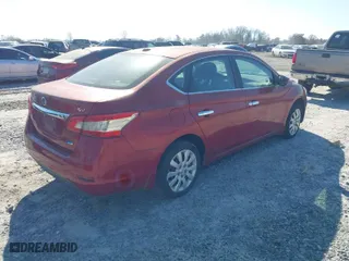 2014 Nissan Sentra S with VIN 3N1AB7AP6EY271308, listed as a IAAI auction lot 41767395 with 153,048 mi miles. Bid and sale history available at carsss.com. Image 4.