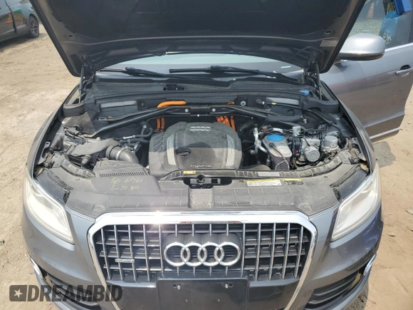 2013 Audi Q5 Hybrid Prestige with VIN WA1C8AFP9DA097001, listed as a Copart auction lot 59816255 with Not provided miles and Clean title. Bid and sale history available at DreamBid. Image 12.