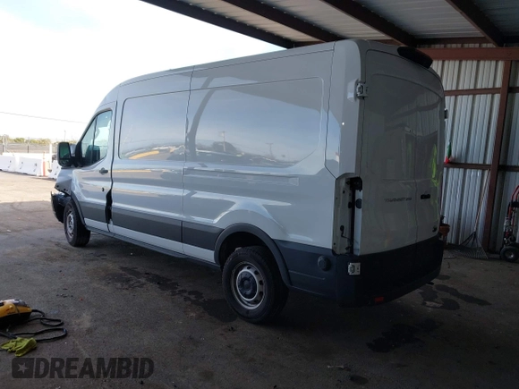 2024 Ford Transit Cargo with VIN 1FTBR1C83RKA91627, listed as a IAAI auction lot 41455595 with 12,010 mi miles and . Bid and sale history available at DreamBid. Image 3.