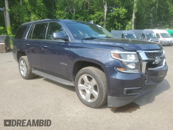 2017 Chevrolet Tahoe LT with VIN 1GNSKBKC3HR234010, listed as a Copart auction lot 60849445 with 84,197 mi miles and Salvage title. Bid and sale history available at DreamBid. Image 4.