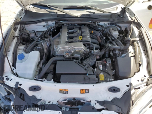 2021 Mazda MX-5 Miata Grand Touring with VIN JM1NDAD77M0459510, listed as a Copart auction lot 68654874 with 39,657 mi miles and Salvage title. Bid and sale history available at DreamBid. Image 11.