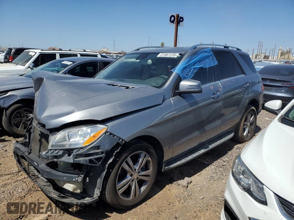 2013 Mercedes-Benz M 350 with VIN 4JGDA5JB0DA212288, listed as a Copart auction lot 61867235 with Not provided miles and Clean title. Bid and sale history available at DreamBid. Image 1.