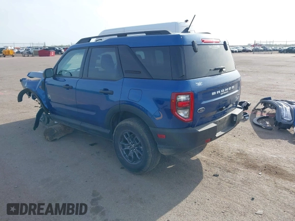 2024 Ford Bronco Sport Big Bend z VIN 3FMCR9B60RRE32685, wystawiony jako IAAI lot #42192178 z przebiegiem 3 810 mil mil oraz . Historia ofert i sprzedaży dostępna na DreamBid. Obrazek 3.