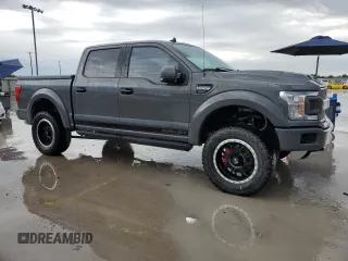 2019 Ford F-150 XL with VIN 1FTEW1E56KKC61879, listed as a Copart auction lot 55740365 with 99,082 mi miles and Clean title. Bid and sale history available at DreamBid. Image 4.