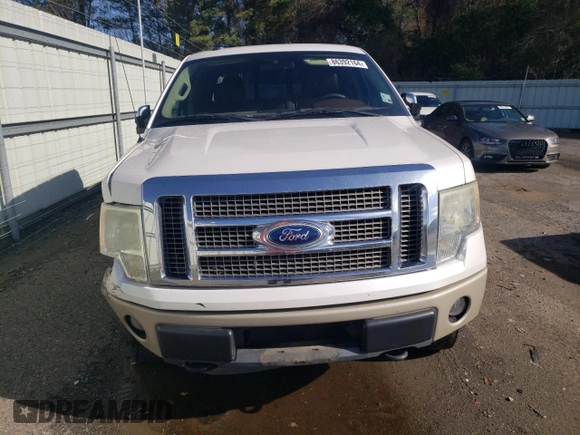 2010 Ford F-150 XL with VIN 1FTFW1EV7AKE80546, listed as a Copart auction lot 86392164 with 176,680 mi miles and Salvage Title. Bid and sale history available at carsss.com. Image 5.