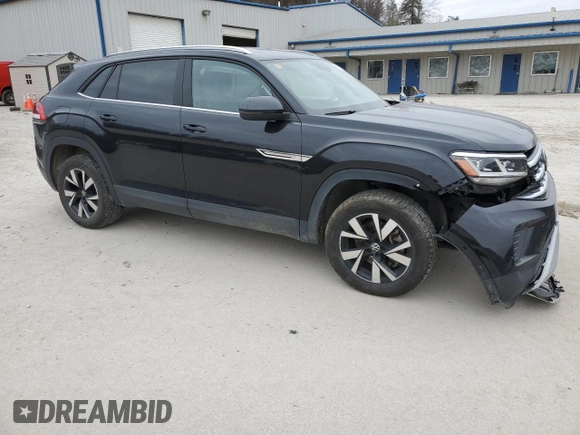 2023 Volkswagen Atlas SE with VIN 1V2LC2CA4PC227994, listed as a Copart auction lot 82517774 with 22,375 mi miles and Salvage title. Bid and sale history available at DreamBid. Image 4.
