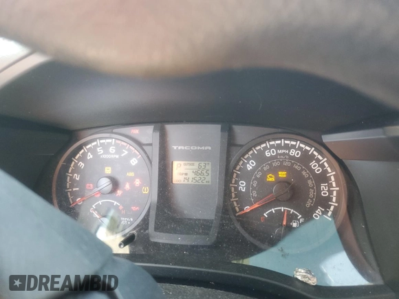 2016 Toyota Tacoma SR with VIN 3TMCZ5AN1GM022641, listed as a Copart auction lot 47551415 with 141,522 mi miles and Salvage Title. Bid and sale history available at carsss.com. Image 9.